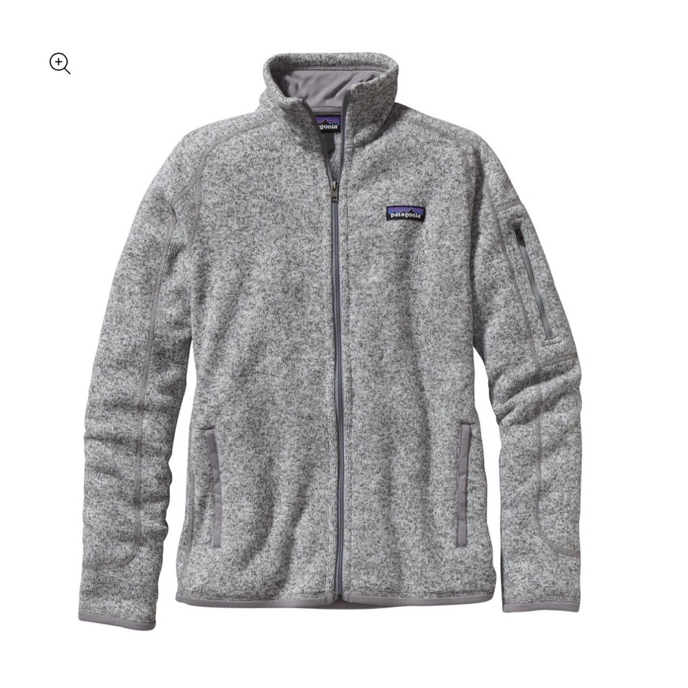 Patagonia Heather Gray Fleece Jacket